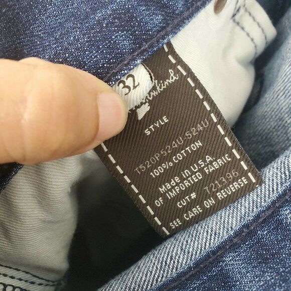 Seven for all Mankind Womens Sz 32 Med Wash Distressed Bootcut Mid Rise Jeans - Picture 5 of 5